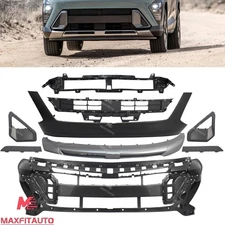 Fit Hyundai Kona 2024-2025 Front Bumper Cover Assembly With Radar Grille Set