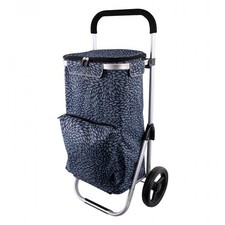 Karlstert Deluxe Shop Trolley Blue Petal