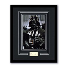 James Earl Jones "Star Wars" SIGNED 'Darth Vader' Framed 11x14 Display G ACOA
