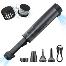 Cordless Car Vacuum, Compressed Electric Air Duster 17000Pa Suction, 5-in-1 P...