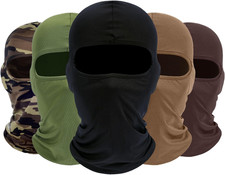 5 Pack Cooling Balaclava Ski Mask  Neck Gaiter UV Protection for All