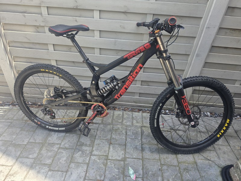 transition tr450 downhill full suspension bike