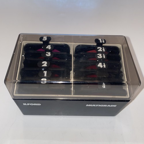 Ilford Multigrade Filter Set for Darkroom Photo Enlargement