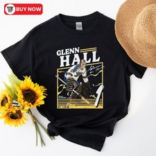 Glenn Hall Signature Shirt, 1931-2026 Glenn Hall TShirt -  Size S-5XL