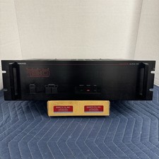 NIKKO ALPHA 130 2-CHANNEL STEREO POWER AMPLIFIER - 100 WPC - SERVICED - CLEANED