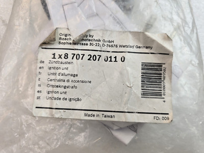 Bosch 87072070110 Zündeinheit - Original OEM Ersatzteil