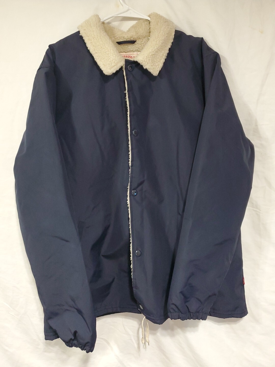 Levi's Men’s Navy  Sherpa Lined Jacket