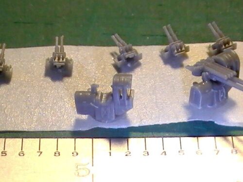 NUEVO acorazado japonés Fujimi 1/500 NAGATO Segunda Guerra Mundial - Imagen 21 de 22