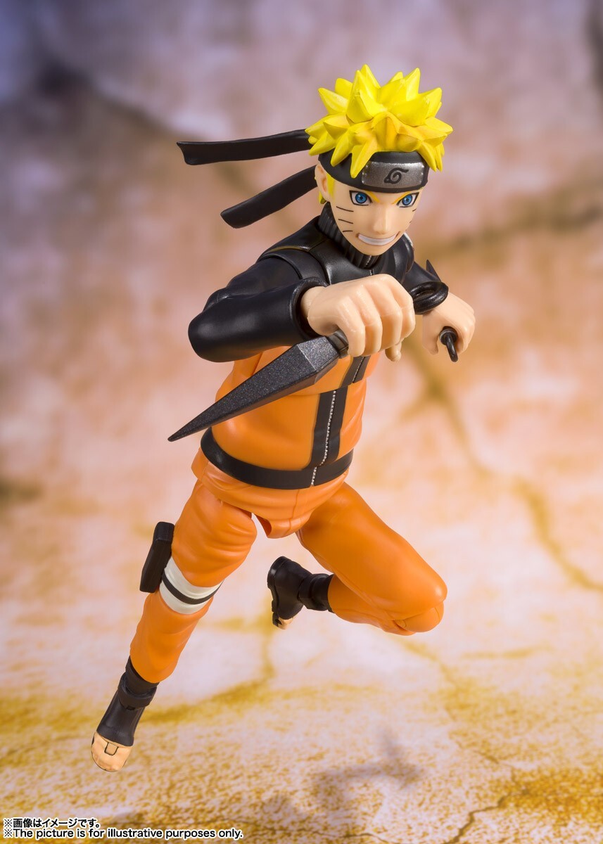 S.h. Figuarts Naruto Uzumaki Best Selection 140mm Action