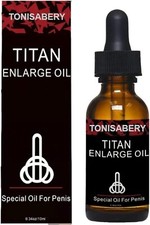 Titan Oil Red - Men's Herbal Massage Oil Extra Strength Men Enlarger Oil Natural