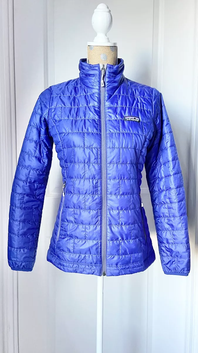 Patagonia Women s Nano Puff Cobalt Blue Full Zip Jacket XS
