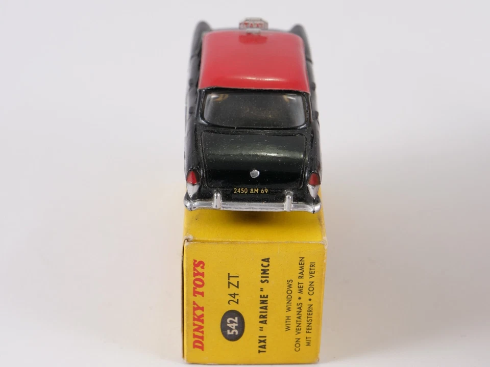 Dinky Toys F N.24ZT/542 Taxi Ariane Simca 1/43 IN Scatola - Immagine 4 di 4