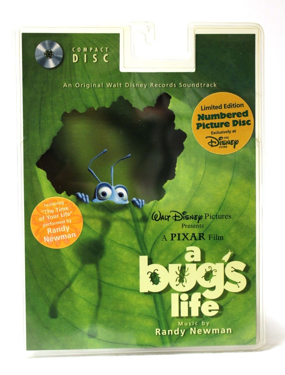 A Bug's Life Limited Edition Numbered Picture Disc Soundtrack CD
