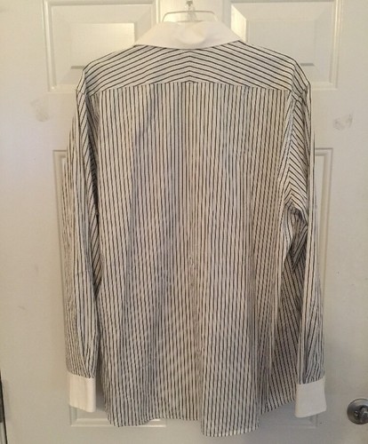 Men's Express Button Up Dress Shirt L - Picture 2 of 5