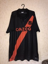 Rare Everton 2021-2022 Away Football Jersey Size 3XL-4XL Hummel Mens