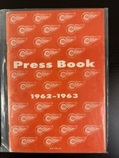 1962-63 Detroit Red Wings Media Guide-Excellent 