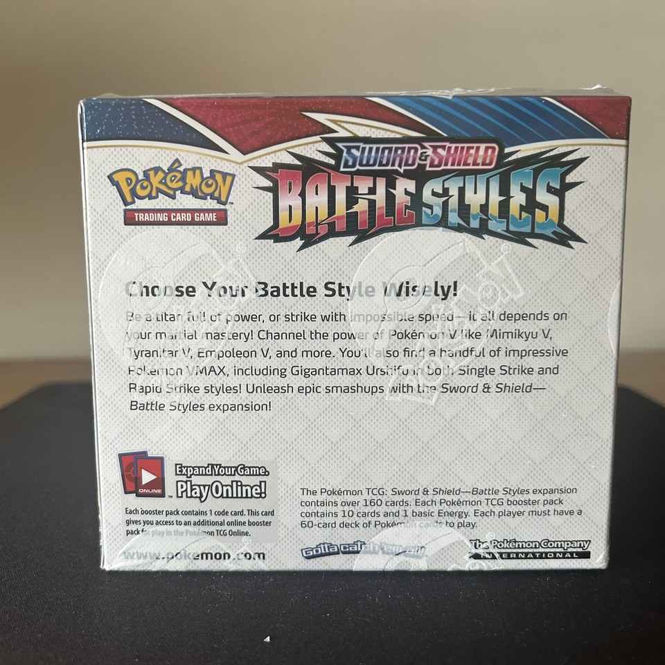 Pokémon Sword & Shield Battle Styles Booster Box eBay