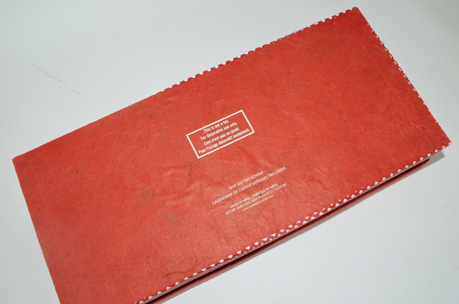 Pottery Barn Kids Knit Stockings Advent Calendar CHRISTMAS Countdown Garland