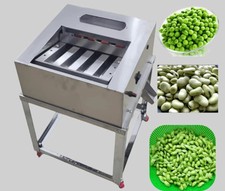Automatic bean peeler with blade Soybean Green Peas Peeling Machine