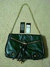 BCBGMAXAZRIA Charoal Shoulder Bag New with Tags
