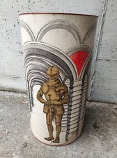 Grande Contenitore Design Stile Fornasetti Cavaliere