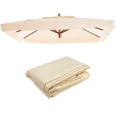 Telo Ricambio Per Ombrellone Giardino 3x2 Rettangolare Eden Con Balza