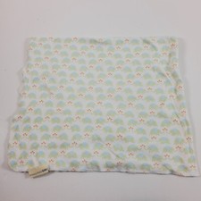 Pottery Barn Kids Elephant Receiving Blanket Green Blue