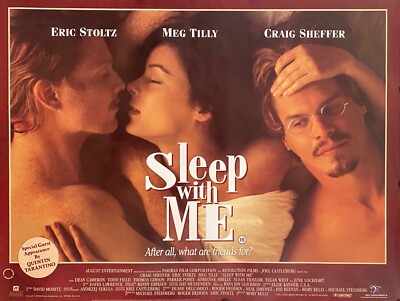 SLEEP WITH ME MOVIE  1994 BRITISH QUAD MEG TILLY, ERIC STOLTZ, PARKER POSEY