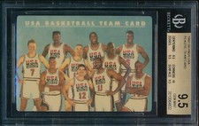 BGS 9.5 1992 SKYBOX OLYMPIC DREAM TEAM USA PLASTIC MICHAEL JORDAN BIRD GEM MINT+