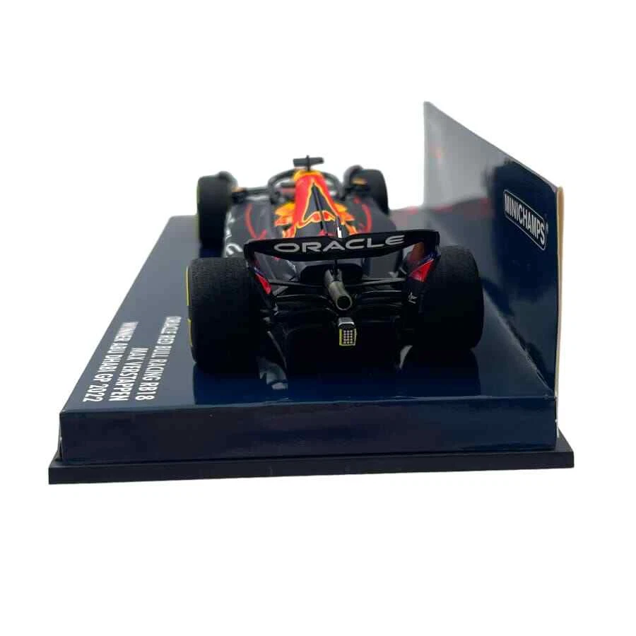 Modellino F1 Minichamps RedBull RB18 M.Verstappen Winner Abu Dhabi Gp 2022 - Immagine 3 di 4