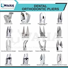 Dental Orthodontic Pliers Braces Wire Bending Loop Forming Band Placment German