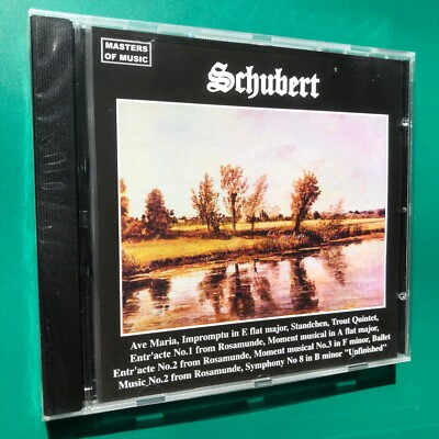 Masters Of Music SCHUBERT Classical CD Hungary Budapest Colorado Strings SEALED