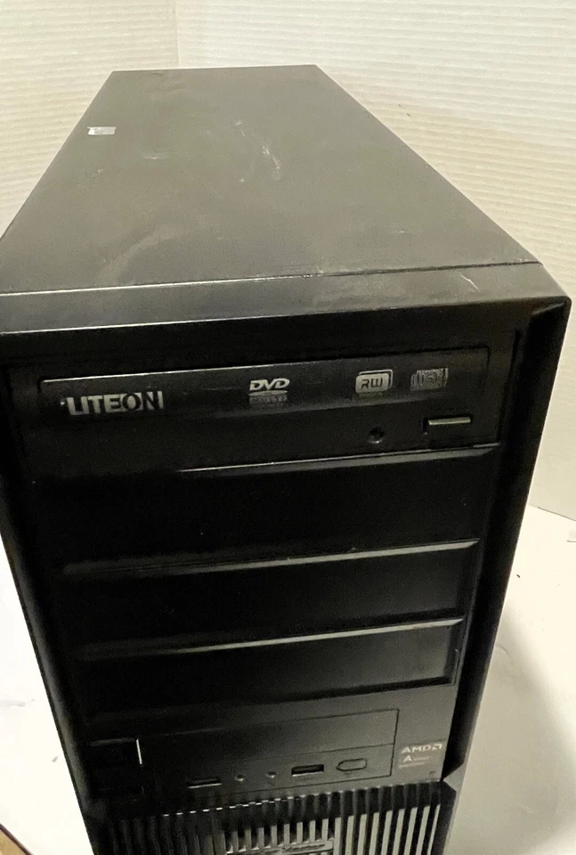 Custom Desktop PC (AMD A6 3.60GHz 4GB 320GB Win 10) Desktop PC - Image 2 of 4