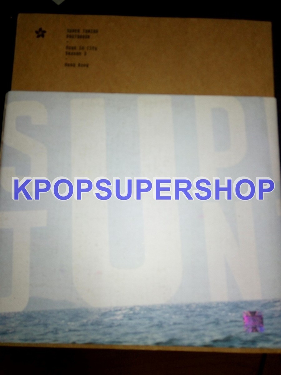 Super Junior Season 3 Boys in City Hong Kong Photobook DVD