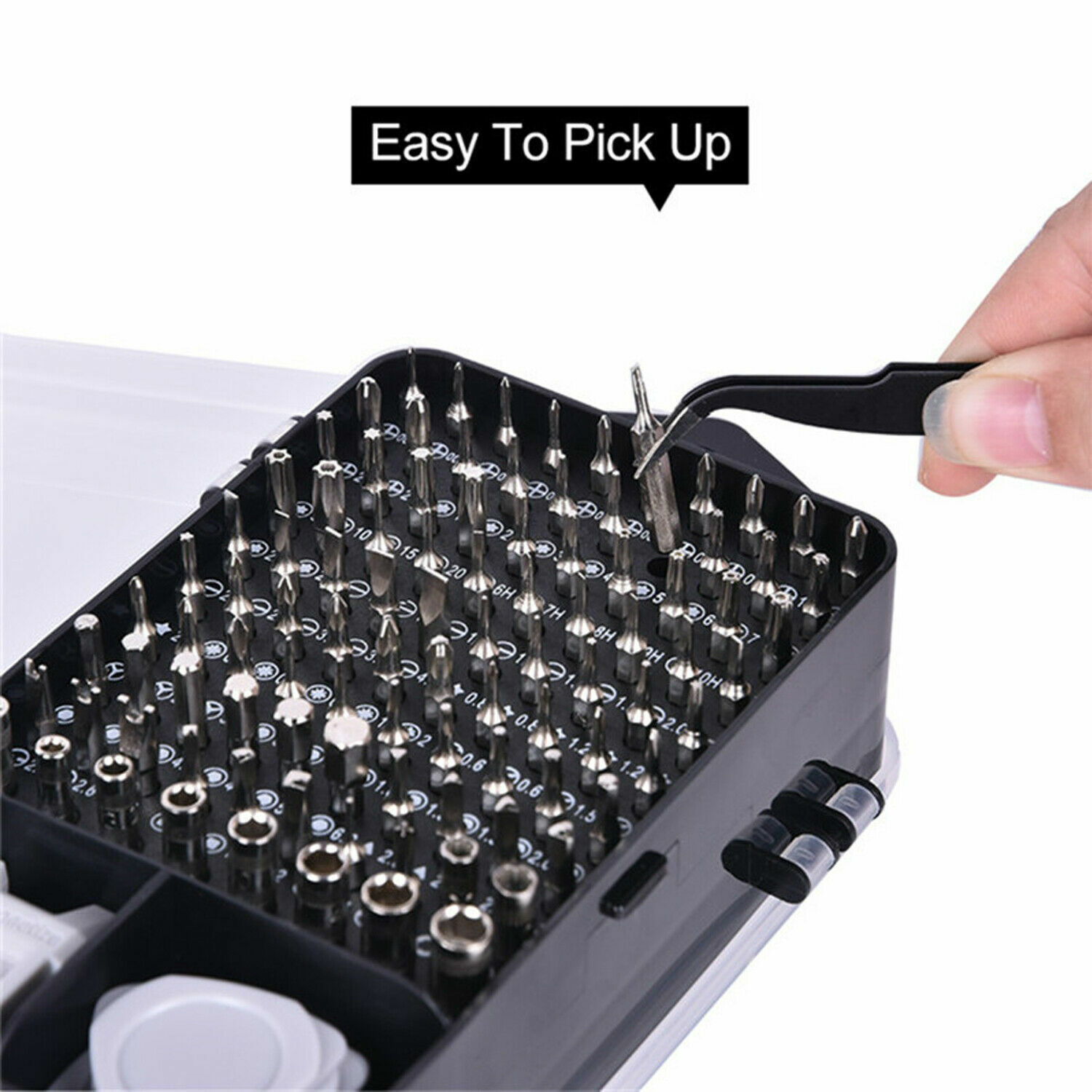 117pc Precision Screwdriver Set Jeweler Phillips Flat Head