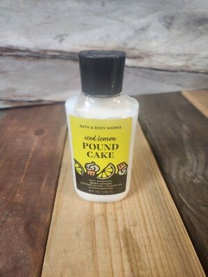 Bath & Body Works Iced Lemon Pound Cake Body Lotion 8oz 