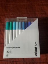 Cricut Joy Porous Point Pens, Stick, Fine 0.4 mm, Asstd Ink, 30/PK