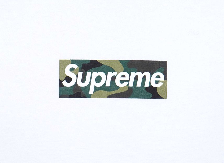 Supreme Box Logo Tee White (23FW) | eBay