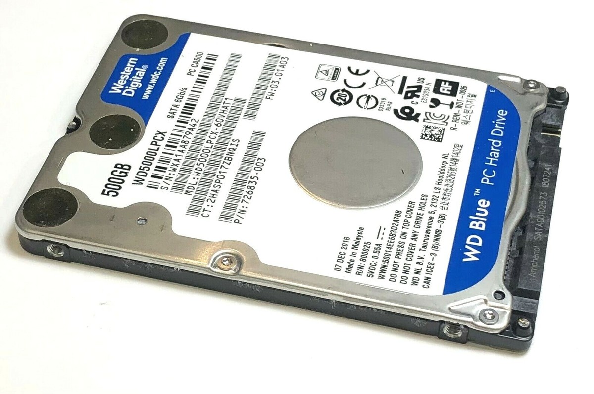 Western Digital Blue WD5000LPVX 500 GB 2.5