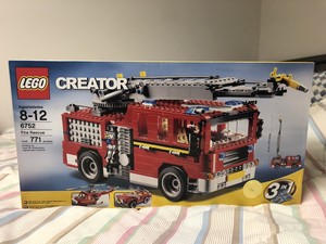 lego creator fire engine