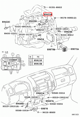 Genuine Hilux KUN26 KUN25 KUN16 KUN15 KUN135 2KD 1KD EGR Valve Position Sensor - Picture 14 of 20