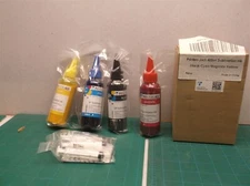 Printers Jack 400ML Sublimation Ink Black, Yellow, Cyan, & Magenta (New Sealed)