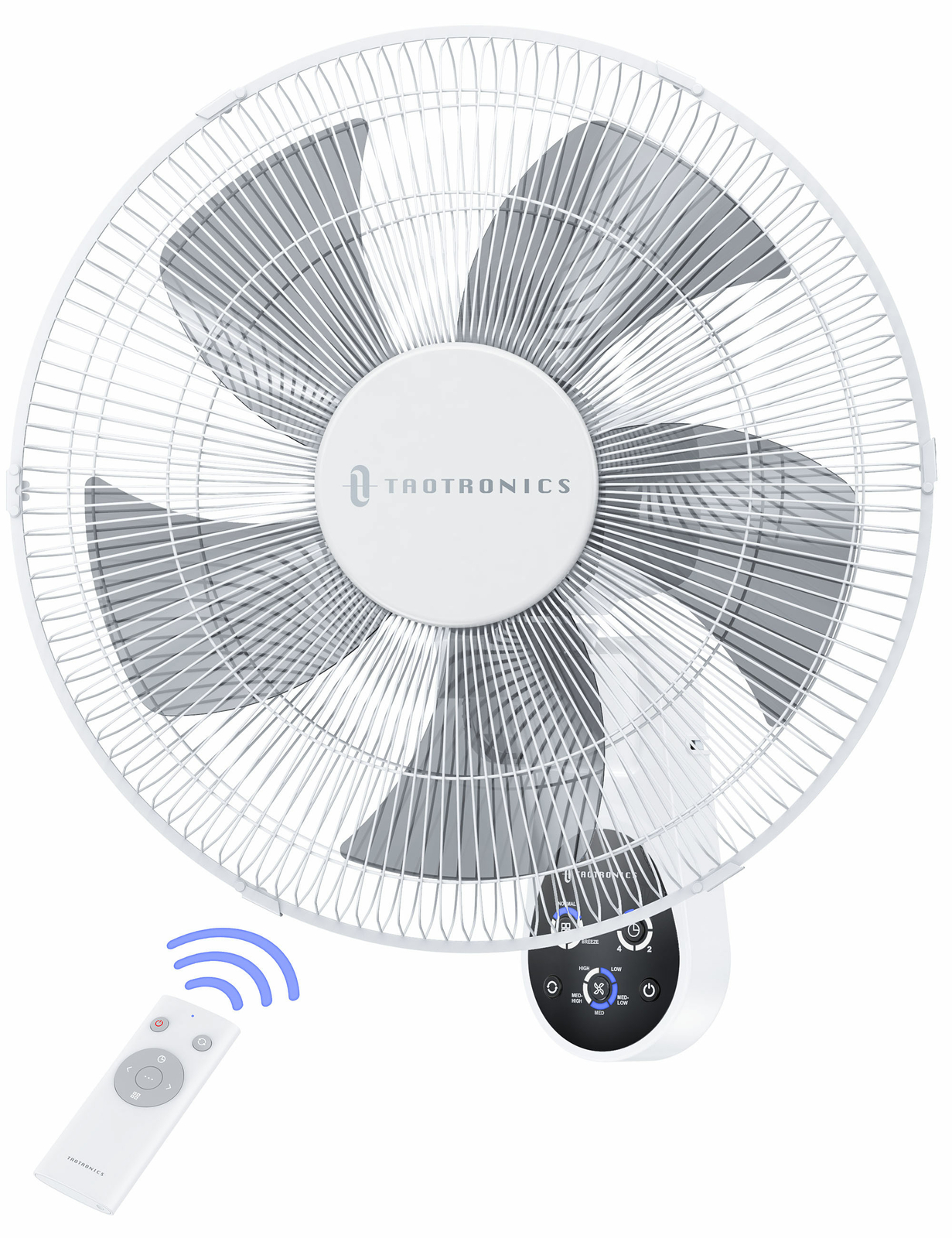 Buy TaoTronics Wall Mount Fan, 16 Inch 