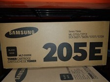 Genuine Samsung MLT-D205E Black Toner Cartridge ML-3710 3712 SCX-5637 5639 BNIB