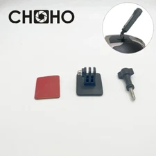 For Gopro Accessories Curve Base Helmet Mount Riding Head Vlog + Sticker for Go 