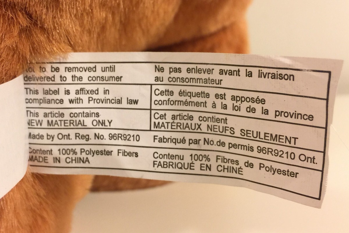 Zeddy Bear Canadian Red Cross - Zeller Mascot Teddy Bear 14