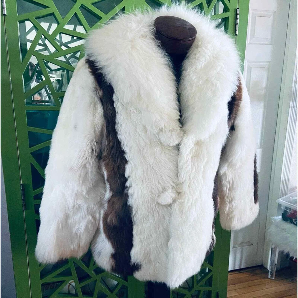 Handmade Incredibly Soft Baby Alpaca Fur Coat 🇵🇪 Super Rare! 🤩 - Image 4 of 4