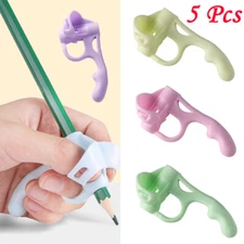 5Pcs Children Kids Pencil Training Pen Writing Aid Grip Posture Correction Tool♡