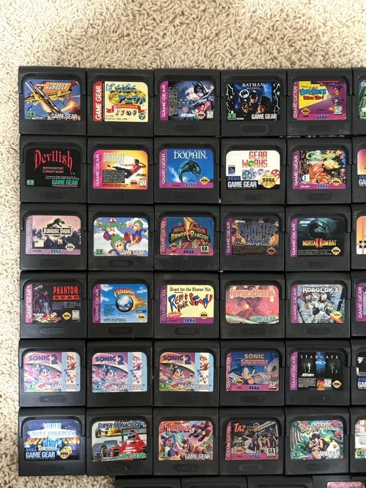 Sega Game Gear Authentic Video Games Collection *Pick and Choose* SHIPS SAME DAY - Image 2 of 4