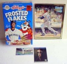 1994 Ken Griffey Jr. Kellogg’s Frosted Flakes Cereal NEW Heroes of the Game Card